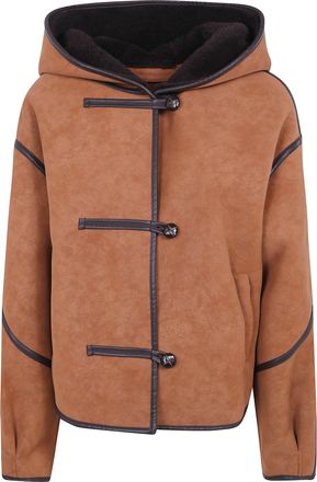 STAND Bomber Jacket Faux Fur Fia