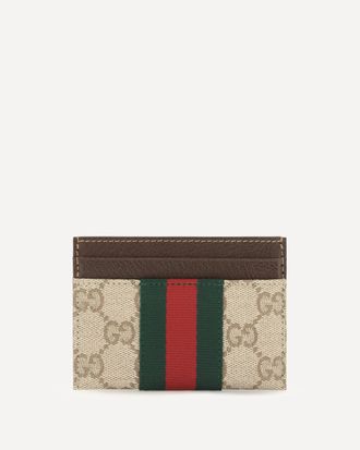 Gucci Card Holder with Web stripe Female UNI