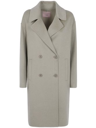 Twin-Set Coat Double Breasted Trench Coat