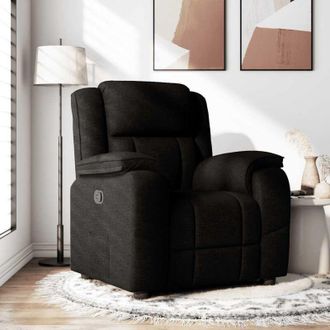 vidaXL Vidaxl - Sill&oacute;n Reclinable De Tela Negro