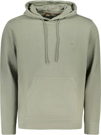 HUGO BOSS Green Cotton Mens Mens Sweatshirt
