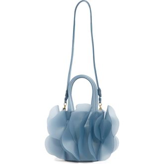 Farm Rio Jelly Flower Bag in Ice Blue at Nordstrom