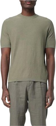 Paolo Pecora Heren, Tops, Groen, Maat: XL Katoen