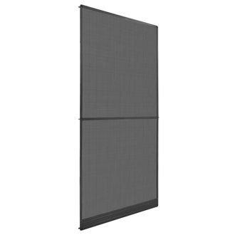 vidaXL Vidaxl - Mosquitera Con Bisagras Para Puertas Antracita 100x215 Cm