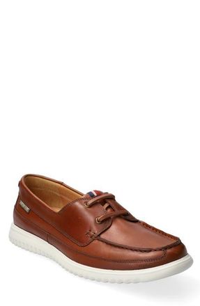 Mephisto Trevis Boat Shoe in Hazelnut at Nordstrom, Size 10