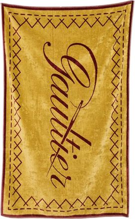 Jean Paul Gaultier Jacquard Border Towel Beach