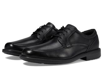 Rockport Style Leader 2 Apron Toe Mens Shoes Black Waxed Calf : 10.5 XW (4E), Leather