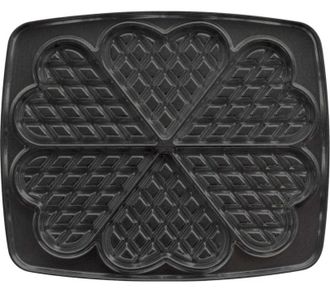 Lagrange Par De Platos Para 6 Gofres Coraz&oacute;n Para Super 2 Gofres - 030522 - Lagrange