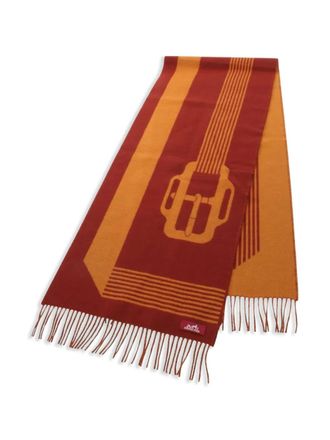 Hermès 2010s cashmere scarf - Red