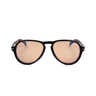 David Beckham Db 7079/S Classic Aviator Sunglasses