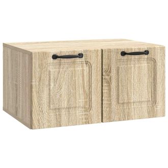 vidaXL Mueble Para Tv De Pared Roble Sonoma 59,5 X 41 X 30 Cm Vidaxl