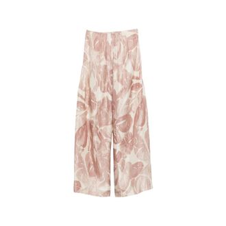 Alysi Dames, Broeken, Roze, Maat: S