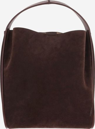 Jil Sander Su&egrave;de schoudertas