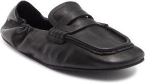 Steve Madden Eurry Penny Loafer in Black Leather at Nordstrom Rack, Size 7.5