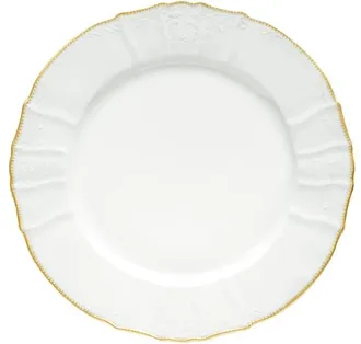 Anna Weatherley Simply Anna Charger Plate in White/gold at Nordstrom