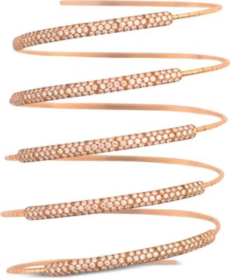 Mattia Cielo 18K rose gold Rugiada diamond bracelet