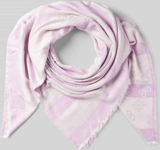 Guess Tuch aus Viskose-Mix Modell CRESIDIA KEFIAH in Rosa, Größe 1