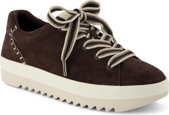 Toms Rea Platform Sneaker in Dark Brown at Nordstrom, Size 6.5