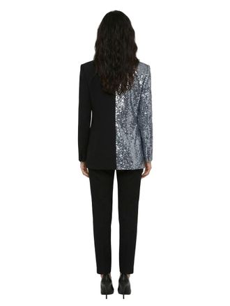 Dolce & Gabbana Womens Blue Cotton Blazer Clothing