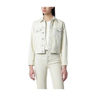 A.P.C. Denim Jackets, female, White, Size: M Dion Jacket