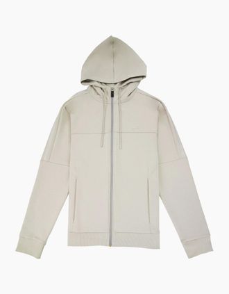 HUGO BOSS Mens Hugo Boss Saggy 1 Hoody Side Stripes Light Beige 271 - Size: 42