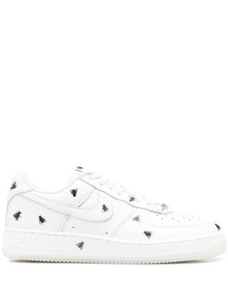 Nike Air Force 1 embellished trainers - Wit