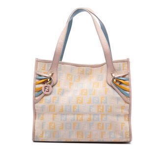 Fendi Pre-owned Fendi Small Multicolore Zucchino Tote Ladies 2308 8BH152 TVJ 068