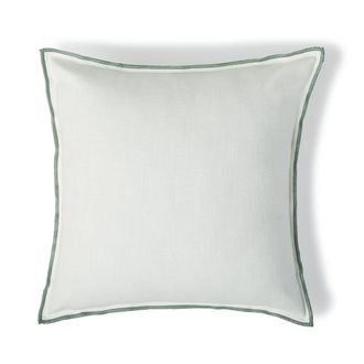 Febronie Coj&iacute;n algod&oacute;n 50x50blanco / celad&oacute;n