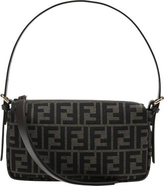 Fendi Dames, Tassen, Bruin, Maat: ONE Size Zijde