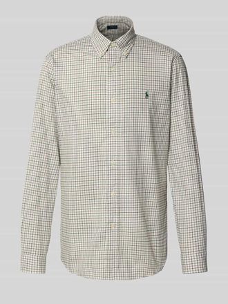 Polo Ralph Lauren Freizeithemd mit Knopfleiste in Mittelbraun, Gr&ouml;&szlig;e L