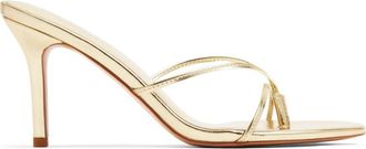 Femme LA 85mm Sicilian sandals - women - Polyurethane/Polyurethane/Polyurethane - 37 - Gold