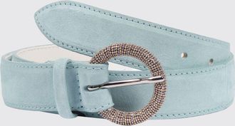 Orciani Cintura in pelle di vitello scamosciata Orciani