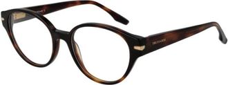 Trussardi Elegant Rechthoekig Brillenmontuur - Dames - Brillen - Bruin - ONE Size - Accessoires