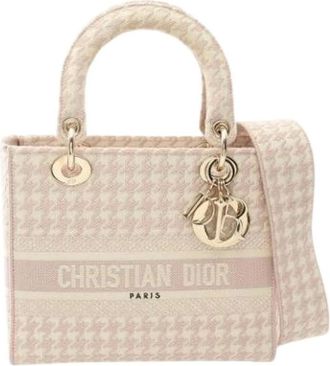 Dior Borsa Pre-owned in Tela - - Pre-owned - Donna - Beige - ONE SIZE