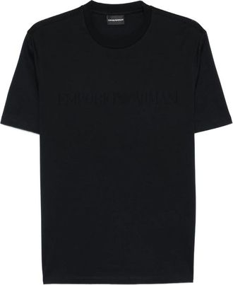 Emporio Armani Embossed Crew-neck T-shirt