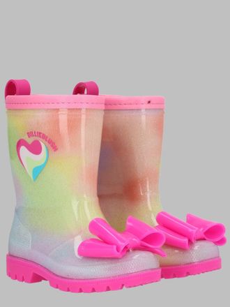 BILLIEBLUSH Glitter Rainbow Rain Boot - Multicolor