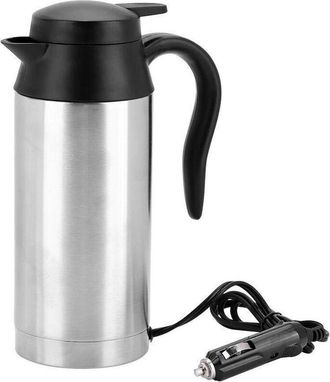 OEM Bouilloire Voiture - 750 Ml - 24 V - Allume-cigare - Acier Inoxydable 304 - Chauffe-eau Portable - 1 Pi&egrave;ce