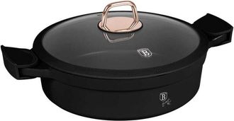 OEM Olla Wok Baja Con Revestimiento De Titanio 4,2l 28cm Berlinger Haus Black Rose Bh-1455