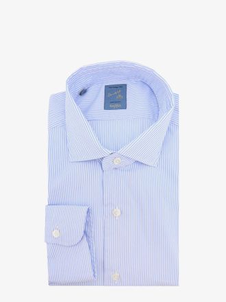 Barba Camicia in cotone con motivo a righe - BARBA - gender_Man