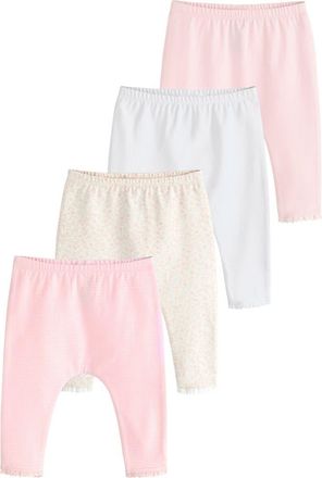 Next Assorted 4-Pack Joggers in Pink at Nordstrom, Size 12-18M