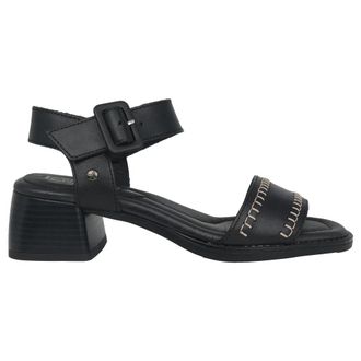 Pikolinos Zwarte damessandaal - Oliva - Dames - Sandalen met hakken - Zwart - 41 EU - Schoenen