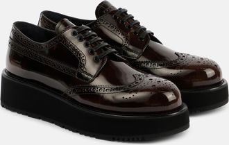 Prada Leather brogues