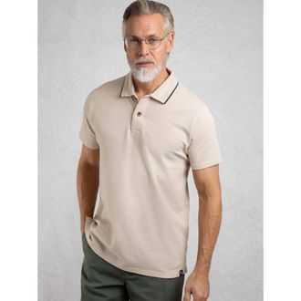 Weird Fish Powell Textured Polo Shirt in String at Nordstrom, Size 5X-Large