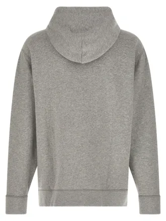 Polo Ralph Lauren Logo-Embroidered Cotton Fleece Hoodie - gray