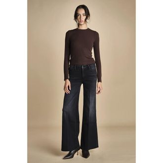 Mother Dames, Jeans, Zwart, Maat: W31 Denim