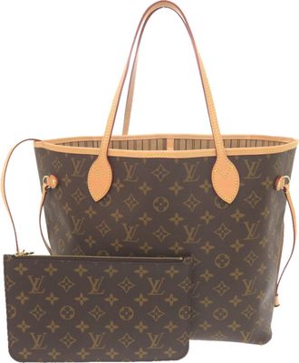 Louis Vuitton Brown Monogram Pouch Tote Bag (Pre-Owned)