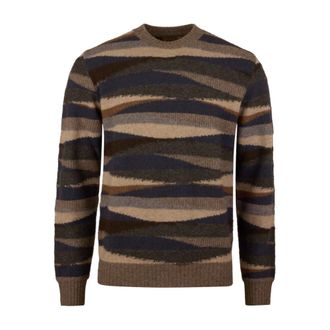 Stenstr&ouml;ms Round-neck Knitwear - male - Stenstr&ouml;ms - Round-neck Knitwear - Multicolor - L - Knitwear