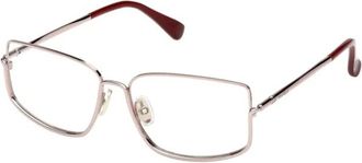 Max Mara Glasses, female, Yellow, Size: 56 MM Eyeglasses