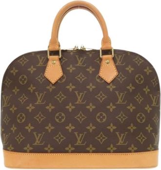 Louis Vuitton Pre-owned Vintage Monogram Handtas - Dames - Vintage Handtas - Bruin - ONE Size - Vintage
