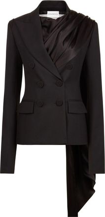 Nina Ricci Double-Breasted Black Jacket